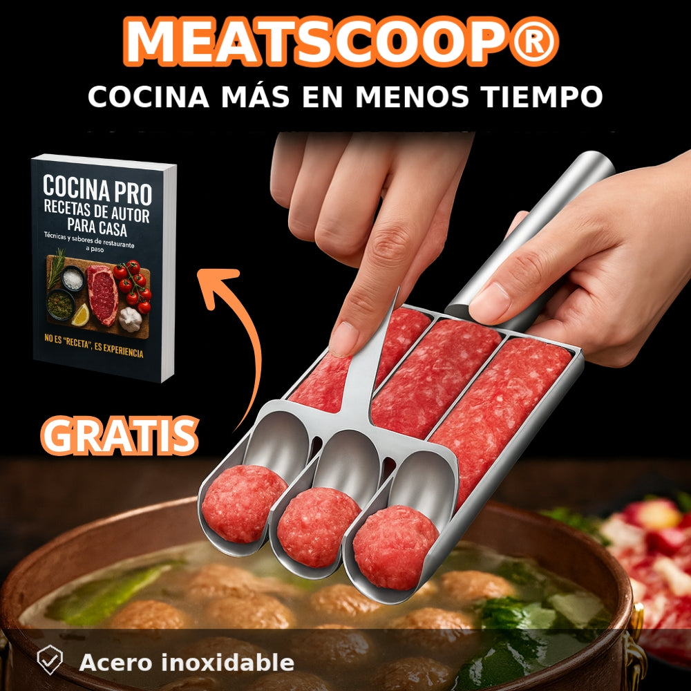 Tabla para Albondigas de Acero inoxidable MeatScoop®