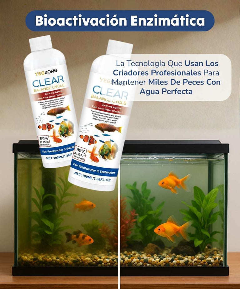 Tratamiento Ecológico para acuarios y peceras