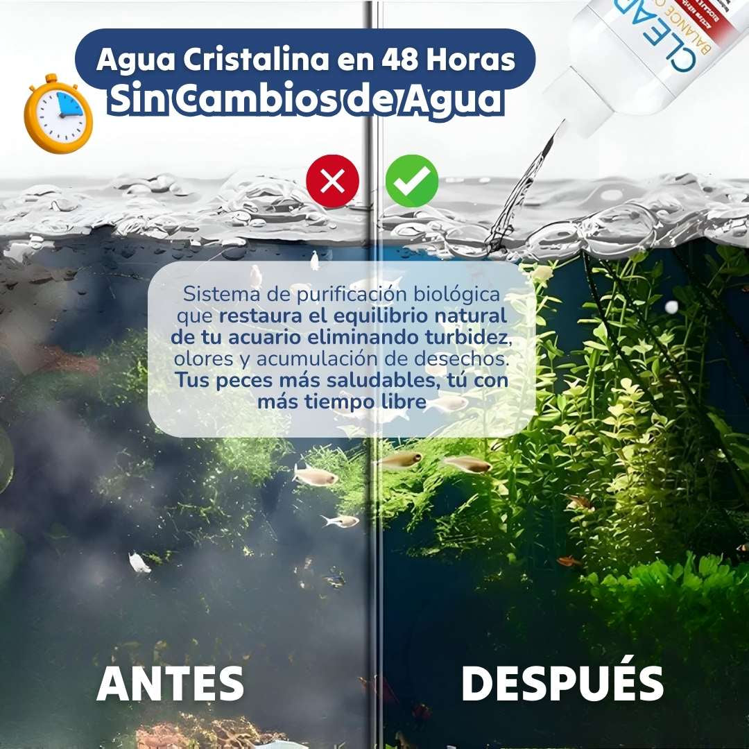 Tratamiento Ecológico para acuarios y peceras
