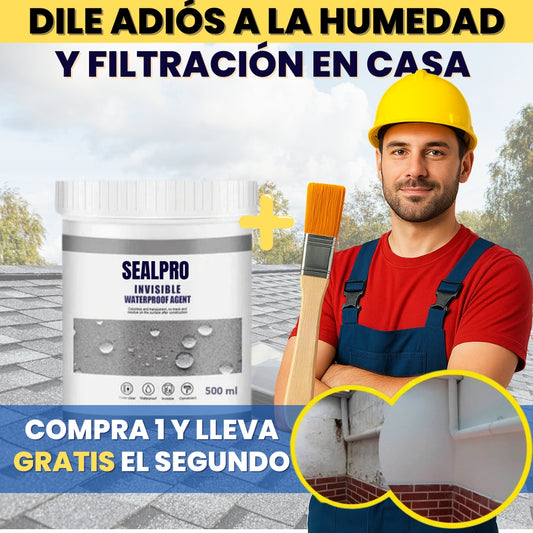 SealPro® Impermeabilizante transparente 500ml - 2 UNIDADES