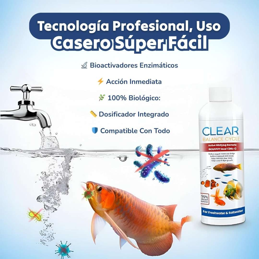 Tratamiento Ecológico para acuarios y peceras