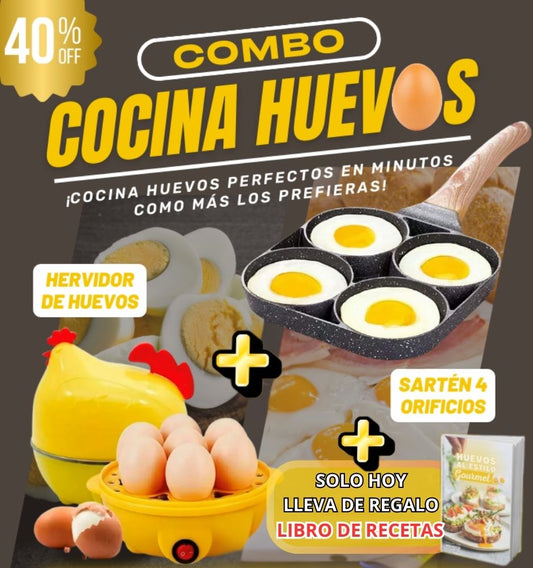 COMBO COCINA HUEVOS + ENVIO GRATIS